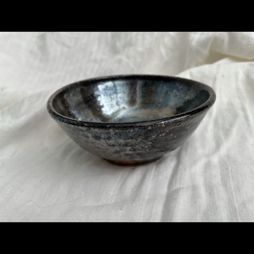 Small Decorative Iridescent Bowl